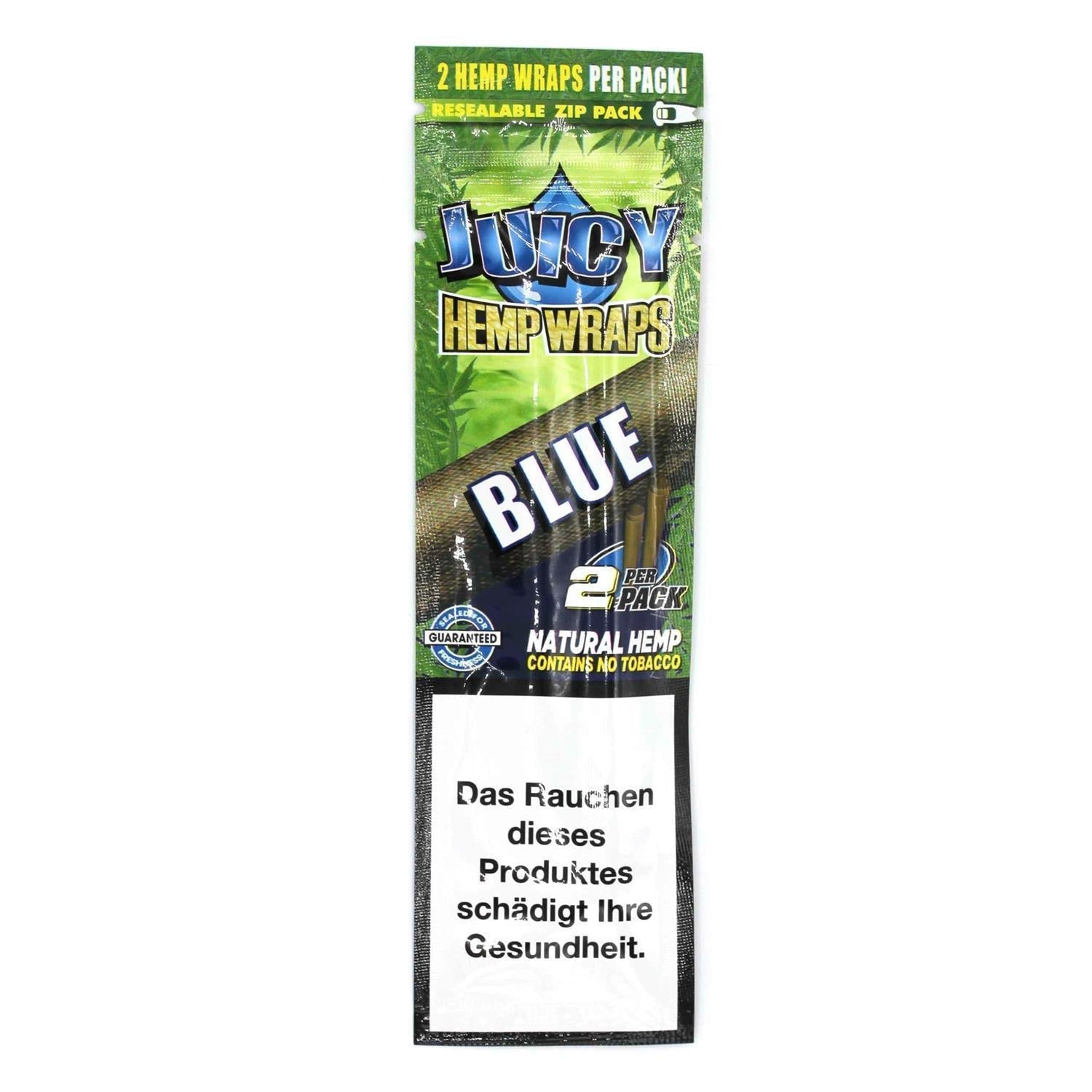 Juicy Jays Hemp Wraps Blue 2er Pack Juicy Jay´s